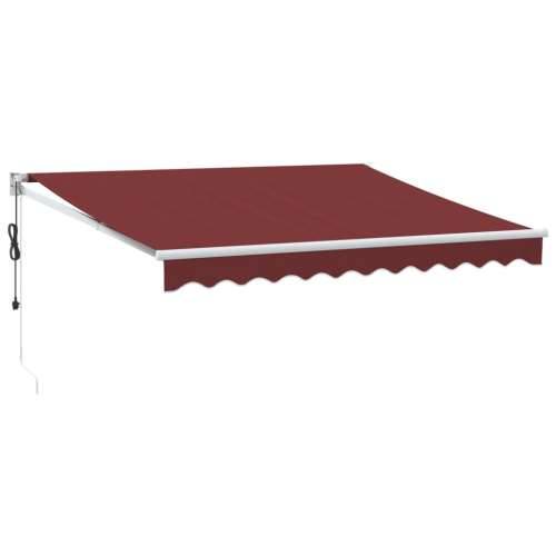 Tenda na automatsko uvlačenje bordo 300 x 250 cm - boja burgundca i bijela 300 x 250 cm 1 Cijena