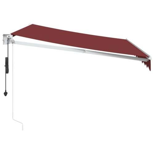 Tenda na automatsko uvlačenje bordo 300 x 250 cm - boja burgundca i bijela 300 x 250 cm 1 Cijena