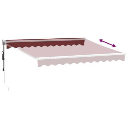 Tenda na automatsko uvlačenje bordo 300 x 250 cm - boja burgundca i bijela 300 x 250 cm 1 Cijena