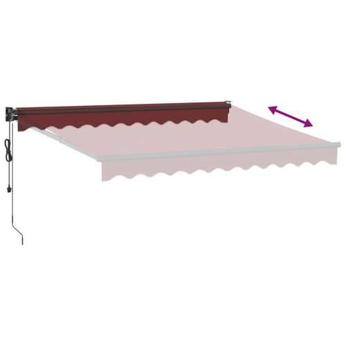 Tenda na automatsko uvlačenje bordo 300 x 250 cm - Tamno crvena 300 x 250 cm 1 Cijena