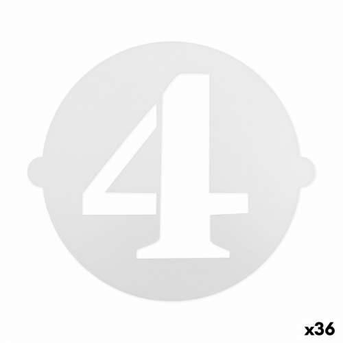 Predložak za torte Algon 25 cm Brojevi 4 (36 Jedinice) Cijena