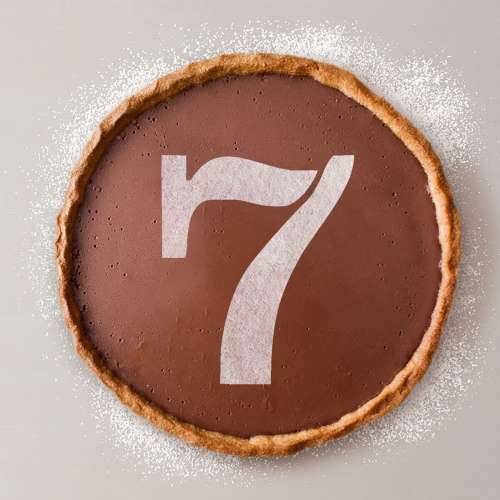 Predložak za torte Algon 25 cm Brojevi 7 (36 Jedinice) Cijena