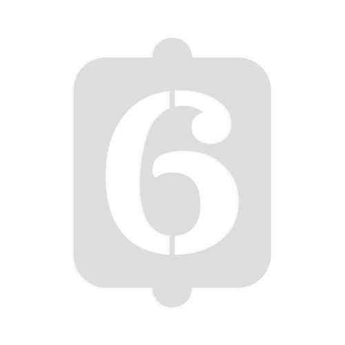 Predložak za torte Algon Brojevi 6 (36 Jedinice) Cijena