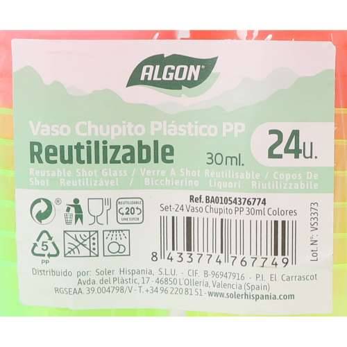 Čašica za žesticu Algon Ø 4 cm 30 ml 24 Dijelovi (24 kom.) Cijena
