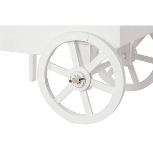 Vrtna Kolica Home ESPRIT Bijela 85 x 51 x 114 cm Cijena