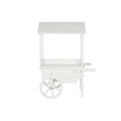 Vrtna Kolica Home ESPRIT Bijela 85 x 51 x 114 cm Cijena