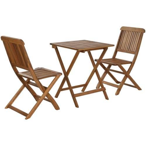 Komplet stola i 2 stolice Home ESPRIT Smeđa 60 x 60 x 74 cm Cijena