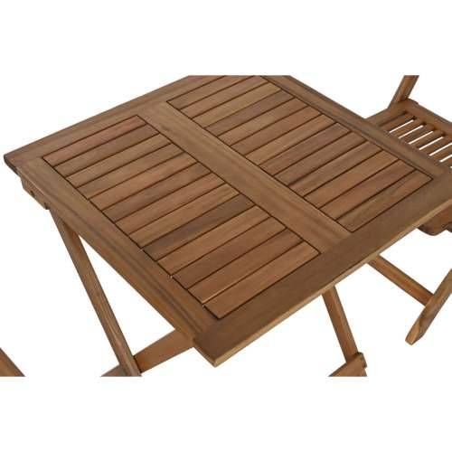 Komplet stola i 2 stolice Home ESPRIT Smeđa 60 x 60 x 74 cm Cijena