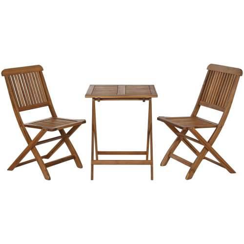 Komplet stola i 2 stolice Home ESPRIT Smeđa 60 x 60 x 74 cm Cijena