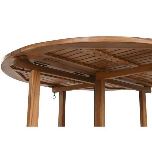 Blagavaonski stol Home ESPRIT Smeđa Prirodno Drvo akacije 110 x 110 x 74 cm Cijena