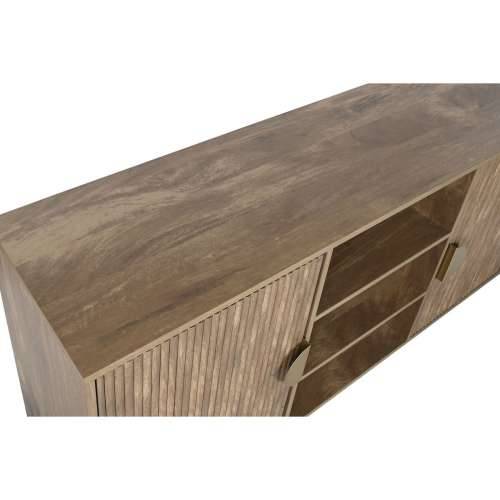 Namještaj za TV kabinet Home ESPRIT Smeđa zlatan 140 x 40 x 74,8 cm Cijena