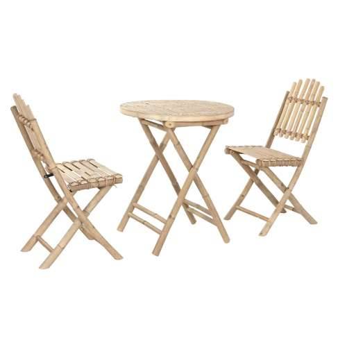 Komplet stola i 2 stolice Home ESPRIT 61 x 61 x 73 cm Cijena