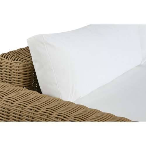Vrtna fotelja Home ESPRIT Bež Svijetlo smeđi 111 x 87 x 63 cm Cijena