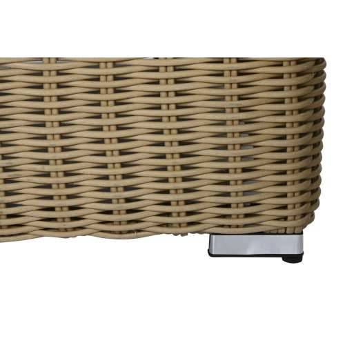 Vrtna fotelja Home ESPRIT Bež Svijetlo smeđi 111 x 87 x 63 cm Cijena