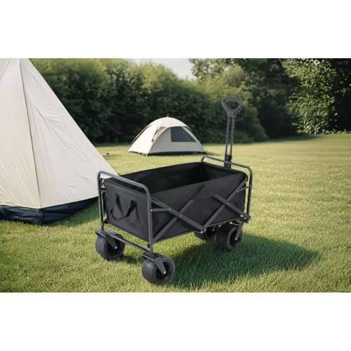 Vrtna Kolica Home ESPRIT Poliester Metal 83,5 x 58 x 56 cm Cijena