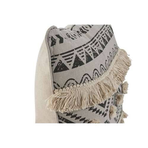 Jastuk Home ESPRIT Bijela Crna Boho 45 x 8 x 45 cm Cijena