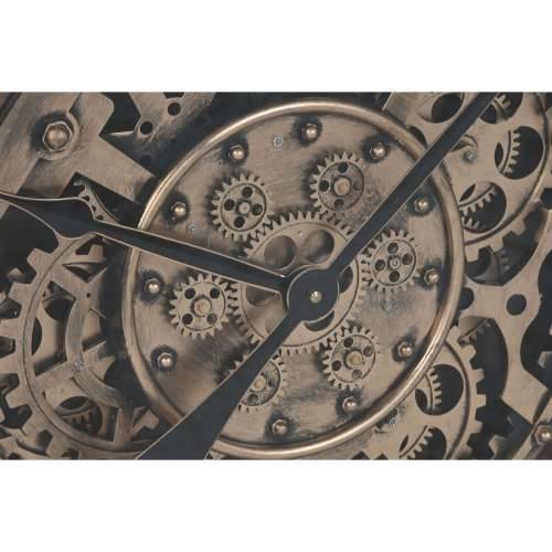 Zidni sat Home ESPRIT Prirodno Drvo Metal 80 x 9,5 x 80 cm Cijena