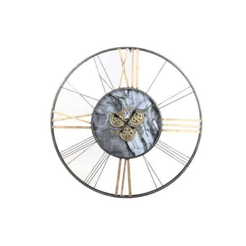 Zidni sat Home ESPRIT Bijela zlatan Metal 140 x 9 x 140 cm Cijena