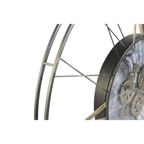 Zidni sat Home ESPRIT Bijela zlatan Metal 140 x 9 x 140 cm Cijena