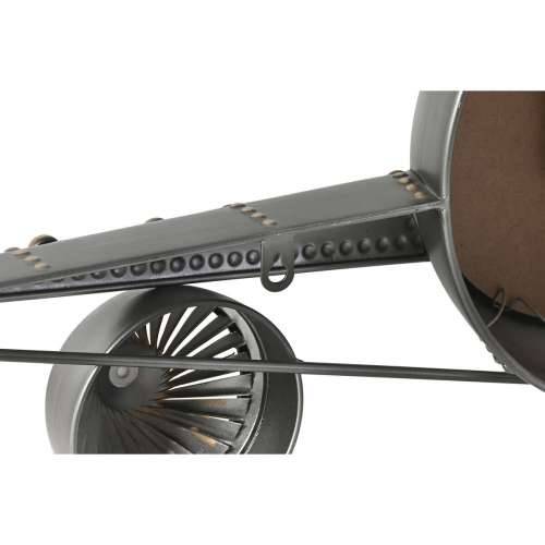 Zidni sat Home ESPRIT zlatan Srebrna Metal Avion Vintage 114 x 11 x 40 cm Cijena