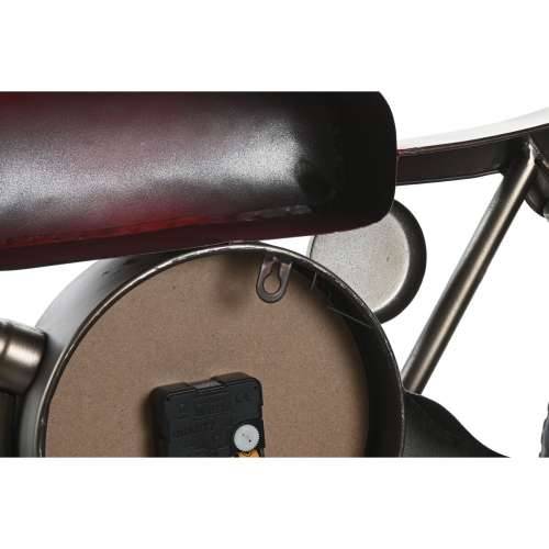 Zidni sat Home ESPRIT Crvena zlatan PVC Metal Motorcikl Vintage 95 x 12 x 43,5 cm Cijena