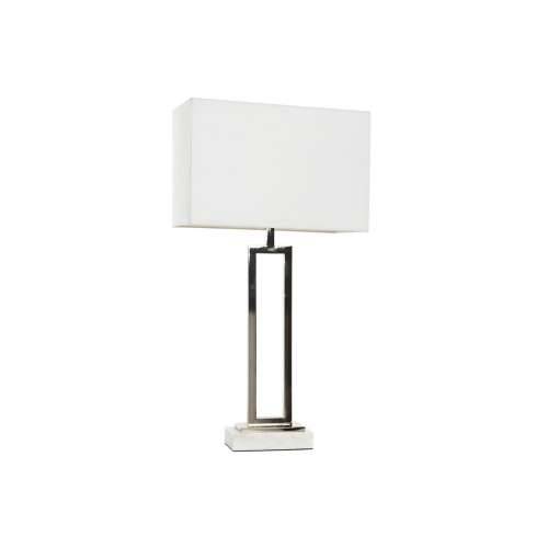 Stolna svjetiljka Home ESPRIT Bijela Srebrna 50 W 220 V Cijena