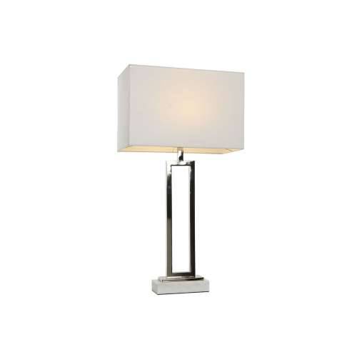 Stolna svjetiljka Home ESPRIT Bijela Srebrna 50 W 220 V Cijena