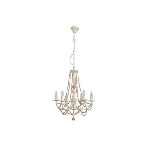 Stropna svjetiljka Home ESPRIT Svijetlo smeđi Metal Željezo Borovina 25 W 57 x 28 x 57 cm Cijena