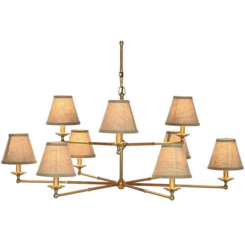 Stropna svjetiljka Home ESPRIT Bež zlatan Mesing 25 W 113 x 113 x 132 cm Cijena