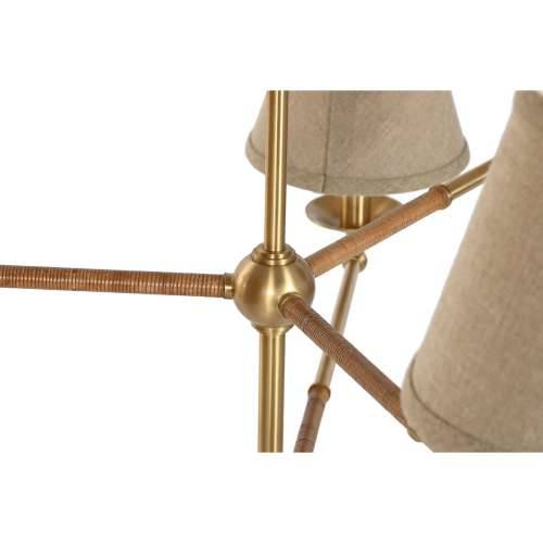 Stropna svjetiljka Home ESPRIT Bež zlatan Mesing 25 W 113 x 113 x 132 cm Cijena