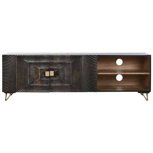 Namještaj za TV kabinet Home ESPRIT Crna 160 x 40 x 50 cm Cijena