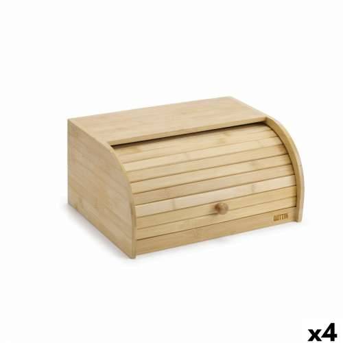 Košara za Kruh Quttin Bambus 38 x 28 x 18 cm (4 kom.) Cijena