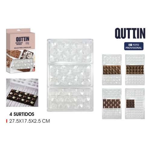 Kalup za Slastice Quttin CHOCOLATE 27,5 x 17,5 x 2,5 cm (12 kom.) Cijena