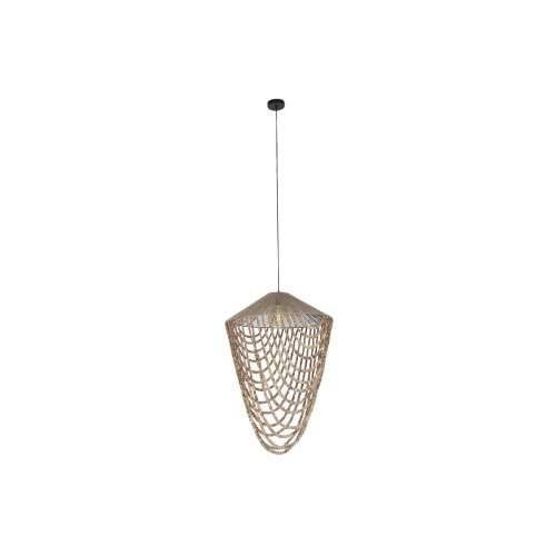 Stropna svjetiljka Home ESPRIT Svijetlo smeđi Juta Drvo 67 x 67 x 100 cm Cijena