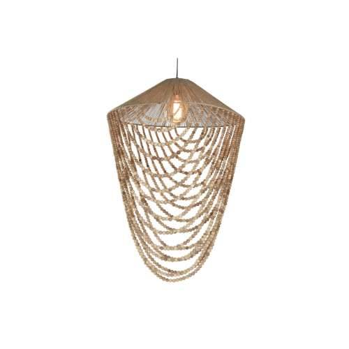 Stropna svjetiljka Home ESPRIT Svijetlo smeđi Juta Drvo 67 x 67 x 100 cm Cijena