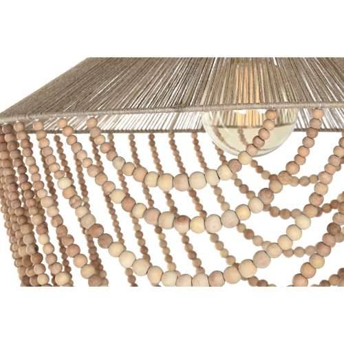 Stropna svjetiljka Home ESPRIT Svijetlo smeđi Juta Drvo 67 x 67 x 100 cm Cijena
