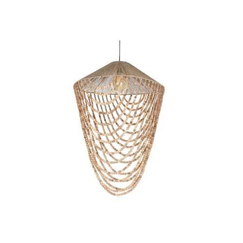 Stropna svjetiljka Home ESPRIT Svijetlo smeđi Juta Drvo 67 x 67 x 100 cm Cijena