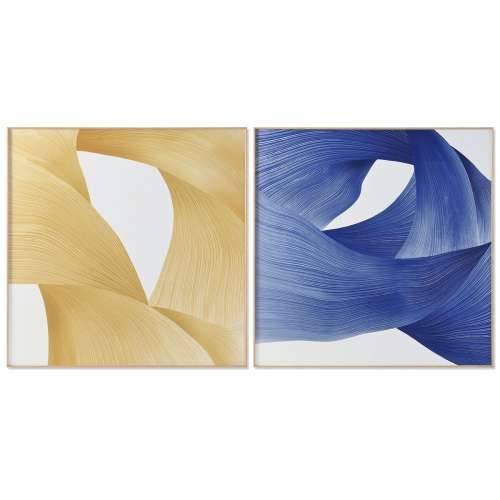 Slika Home ESPRIT Rumena Plava moderan 120 x 3,5 x 120 cm (2 kom.) Cijena