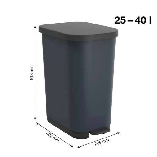 Kanta za smeće Rotho Ribo Blue Plava Plastika 35 L Cijena