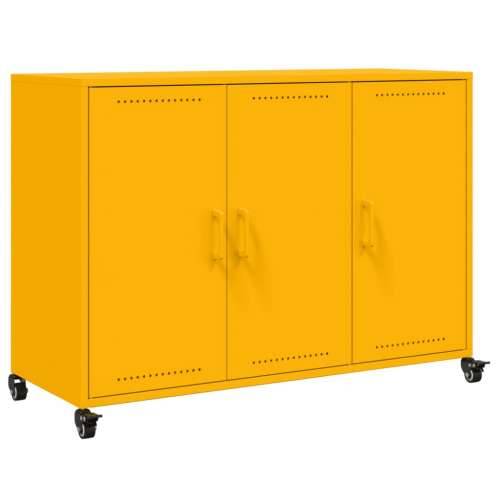 Komoda boja senfa 100,5x39x72 cm čelični - Žuta 1 Cijena