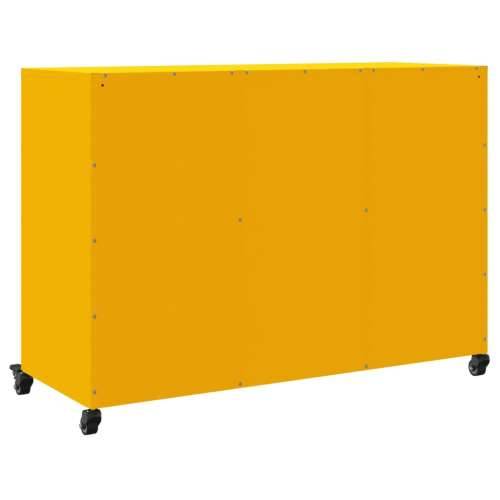 Komoda boja senfa 100,5x39x72 cm čelični - Žuta 1 Cijena