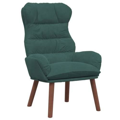 Relaxing Chair Tamnozelena Velvet Cijena