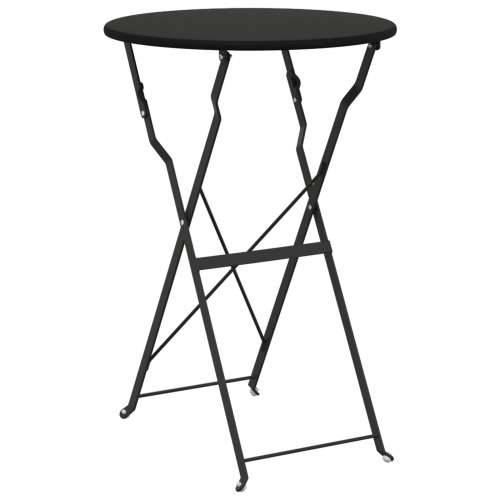 Sklopivi Bistro Stol Antracit Ø50x71 cm Čelik s praškastim premazom Cijena