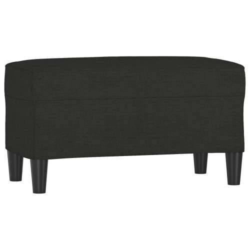 Klupa crna 70x35x41 cm od tkanine - Crna 70 x 35 x 41 cm Cijena