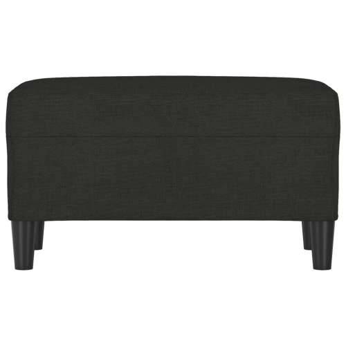 Klupa crna 70x35x41 cm od tkanine - Crna 70 x 35 x 41 cm Cijena