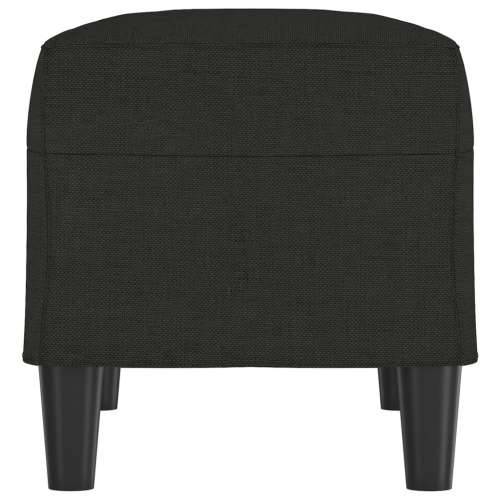 Klupa crna 70x35x41 cm od tkanine - Crna 70 x 35 x 41 cm Cijena