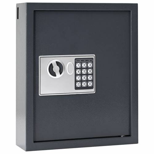 Sef s tipkovnicom Gunmetal siva Čelik, Krom Srednji Brave Cijena