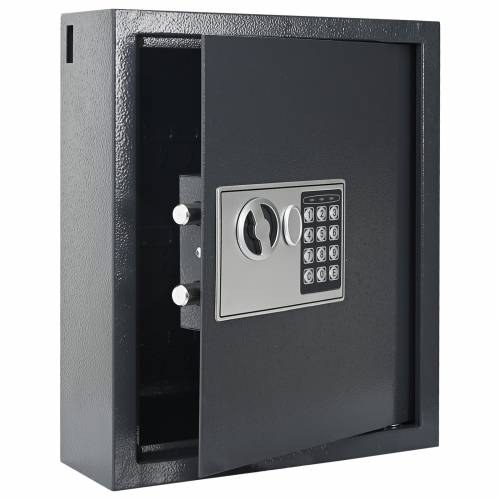 Sef s tipkovnicom Gunmetal siva Čelik, Krom Srednji Brave Cijena