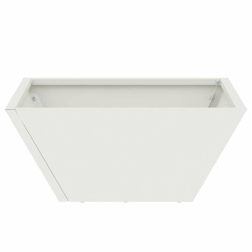 Set Plastičnih Sadilica Bijela Plastika 35 x 35 x 15 cm Cijena