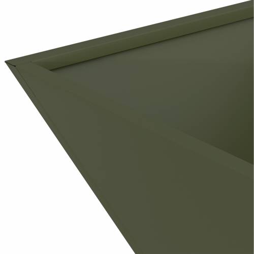 Metalna sadilica Maslinasta Metal 40 x 40 x 15 cm Pravokutna Cijena
